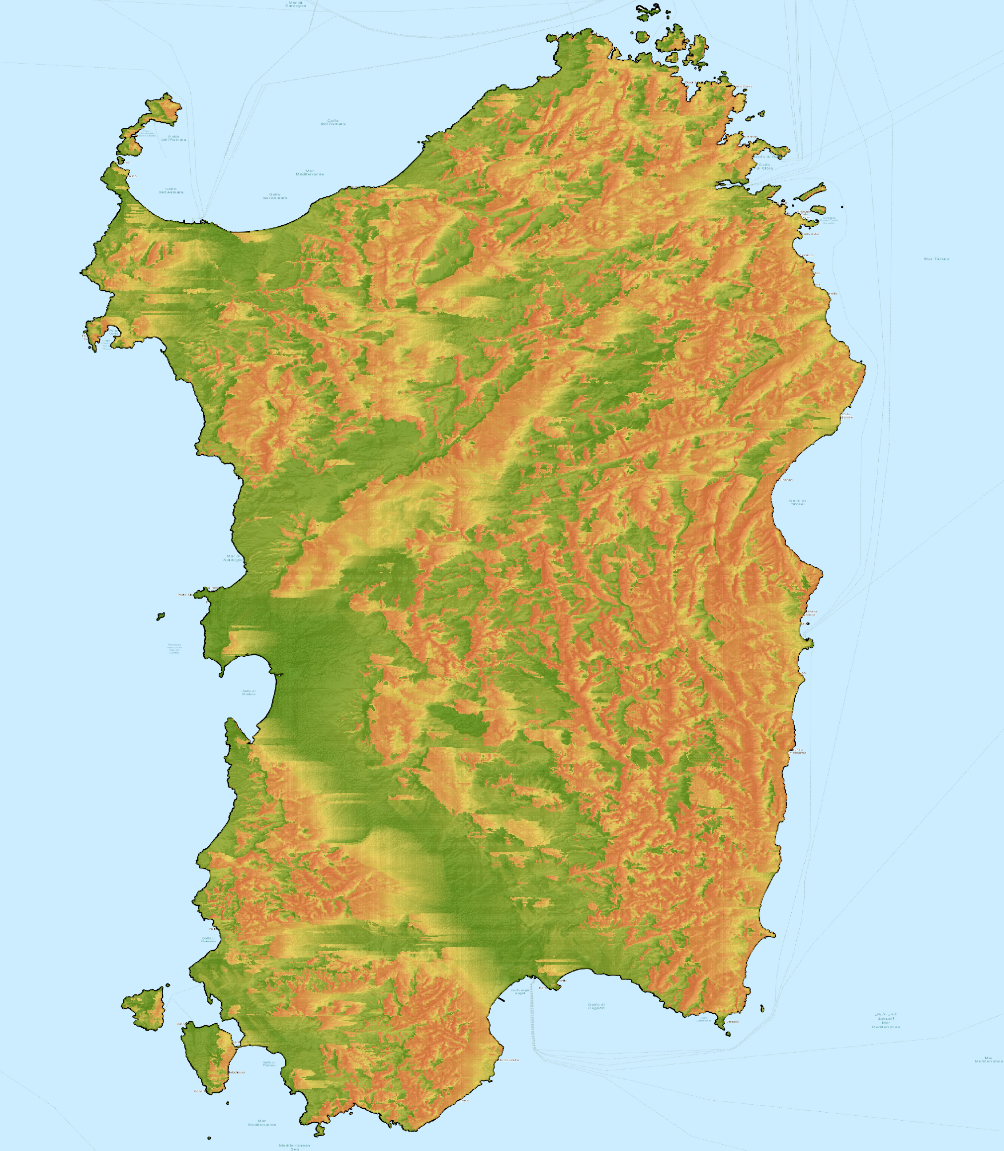 Sardinia-exposure no border